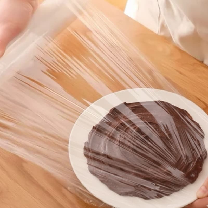 3 Filme Plastico PVC Alimentos Bobina Plástico Esticavel Resistente 28x30cm Transparente