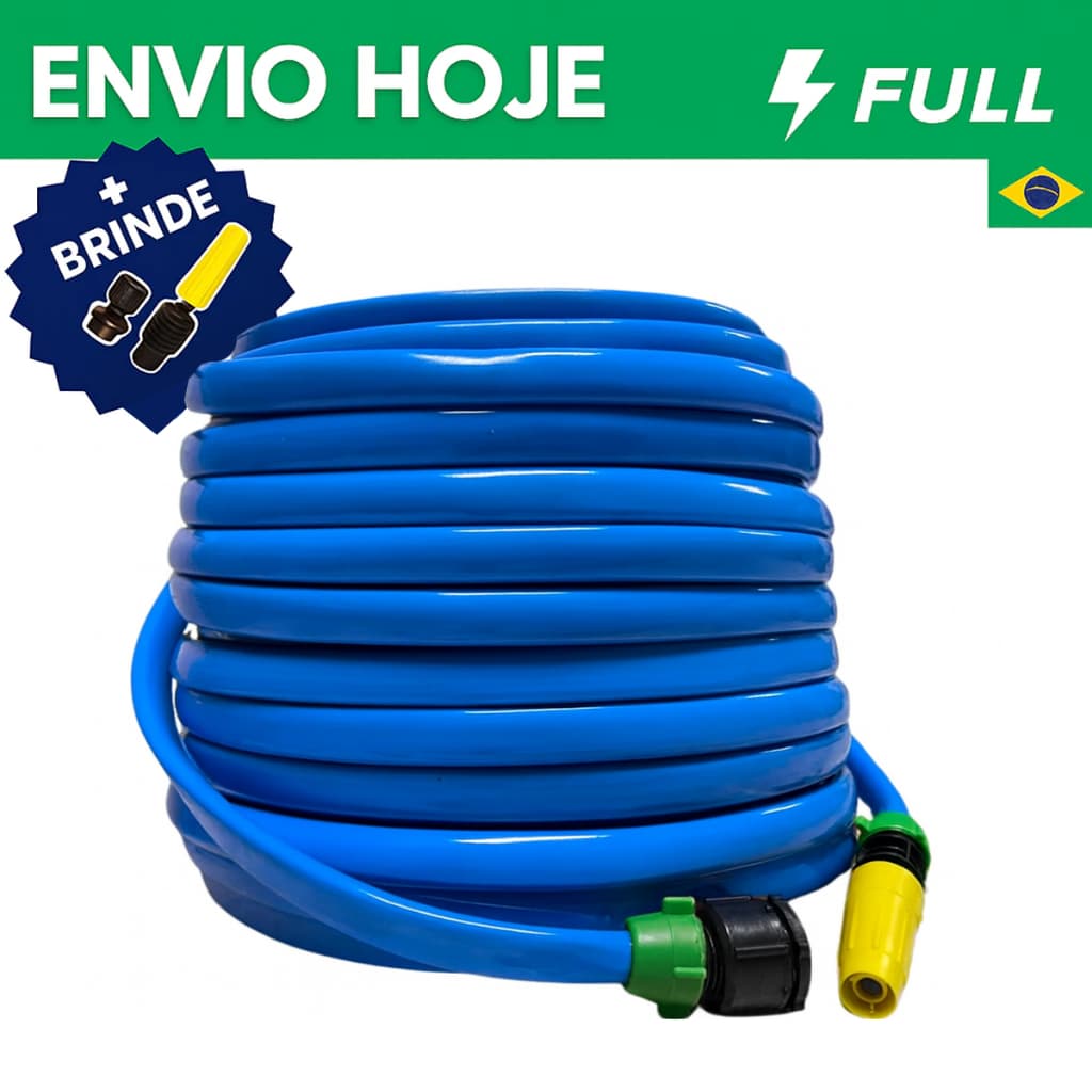 Mangueira de Jardim Anti-Torção e Anti-Dobras - 50 Metros