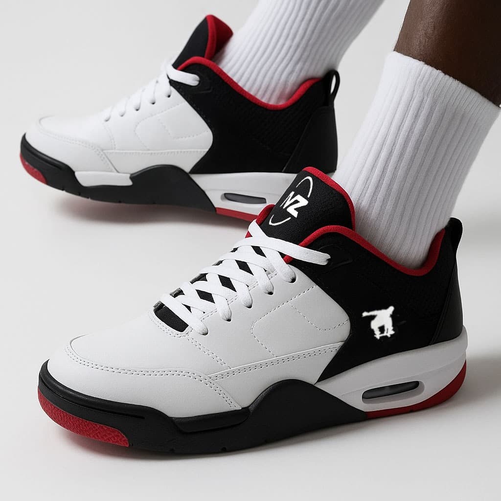 Tenis casual masculino basquete original skatista conforto