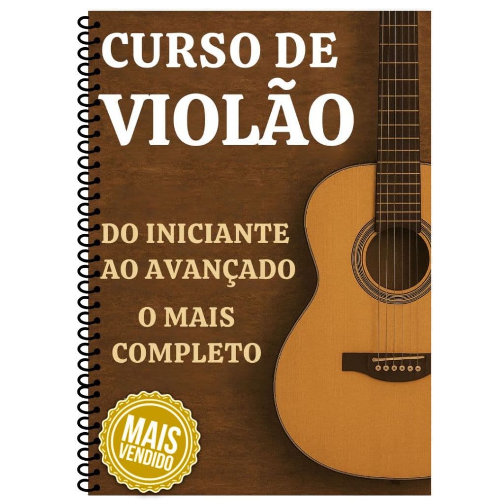 Curso de Violão em Apostila Física – Aprenda do Zero ao Profissional