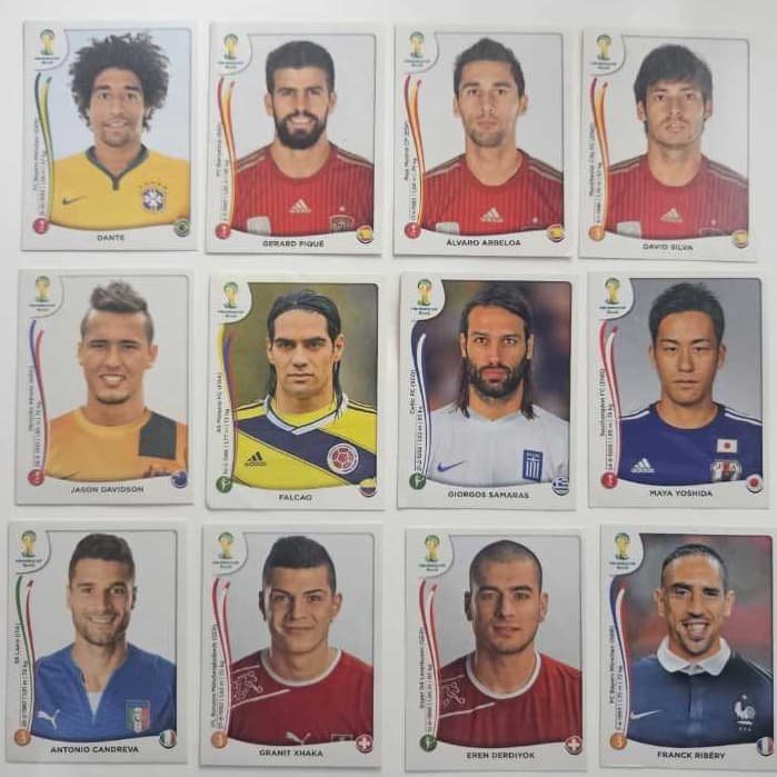 Figurinhas Álbum Copa do Mundo FIFA World Cup Brasil 2014 - Panini