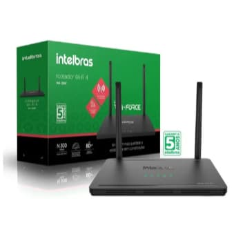 Roteador Residencial Wi-Fi 4 Intelbras Wi-Force W4-300F