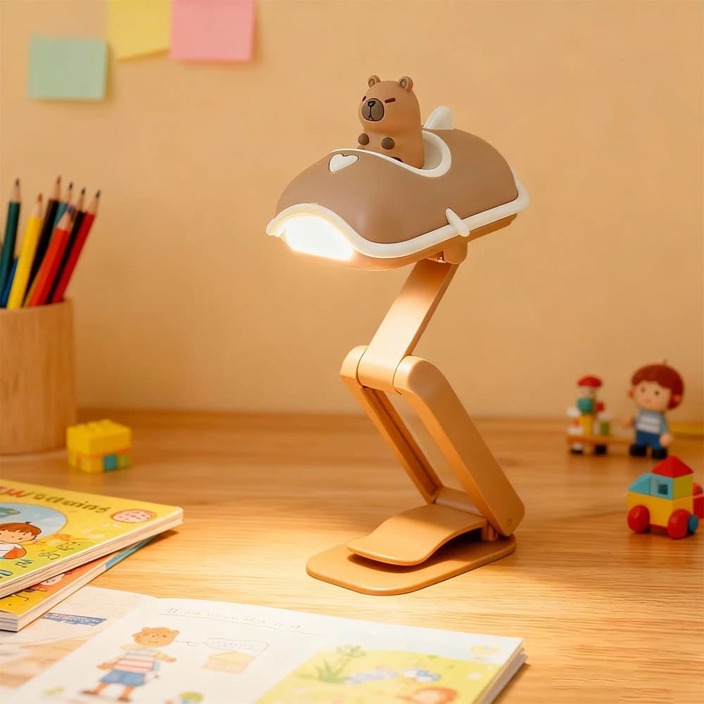 Capivara Silicone Sleep Night Light USB Luz Nocturnna Recarregável
