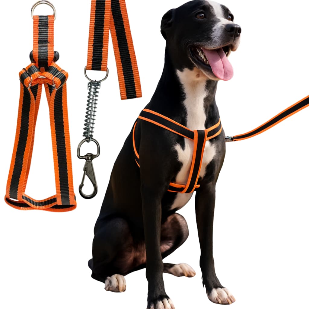 Coleira para cachorro anti puxão resistente para cachorros de porte pequeno médio e grande pet