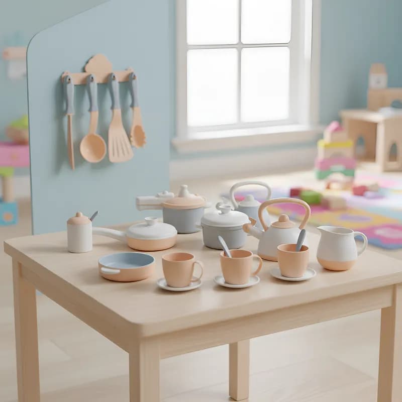 Brinquedo Jogo Kit Chá Café Cozinha Infantil Completo Montessori Pedagógico