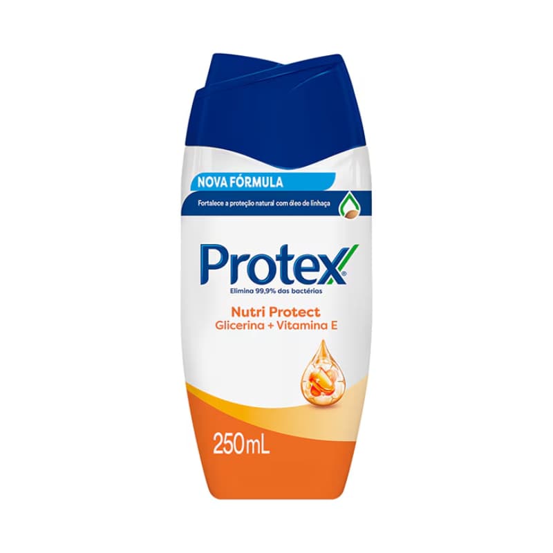 Sabonete Líquido Protex Nutri Protect Glicerina + Vitamina E 250ml