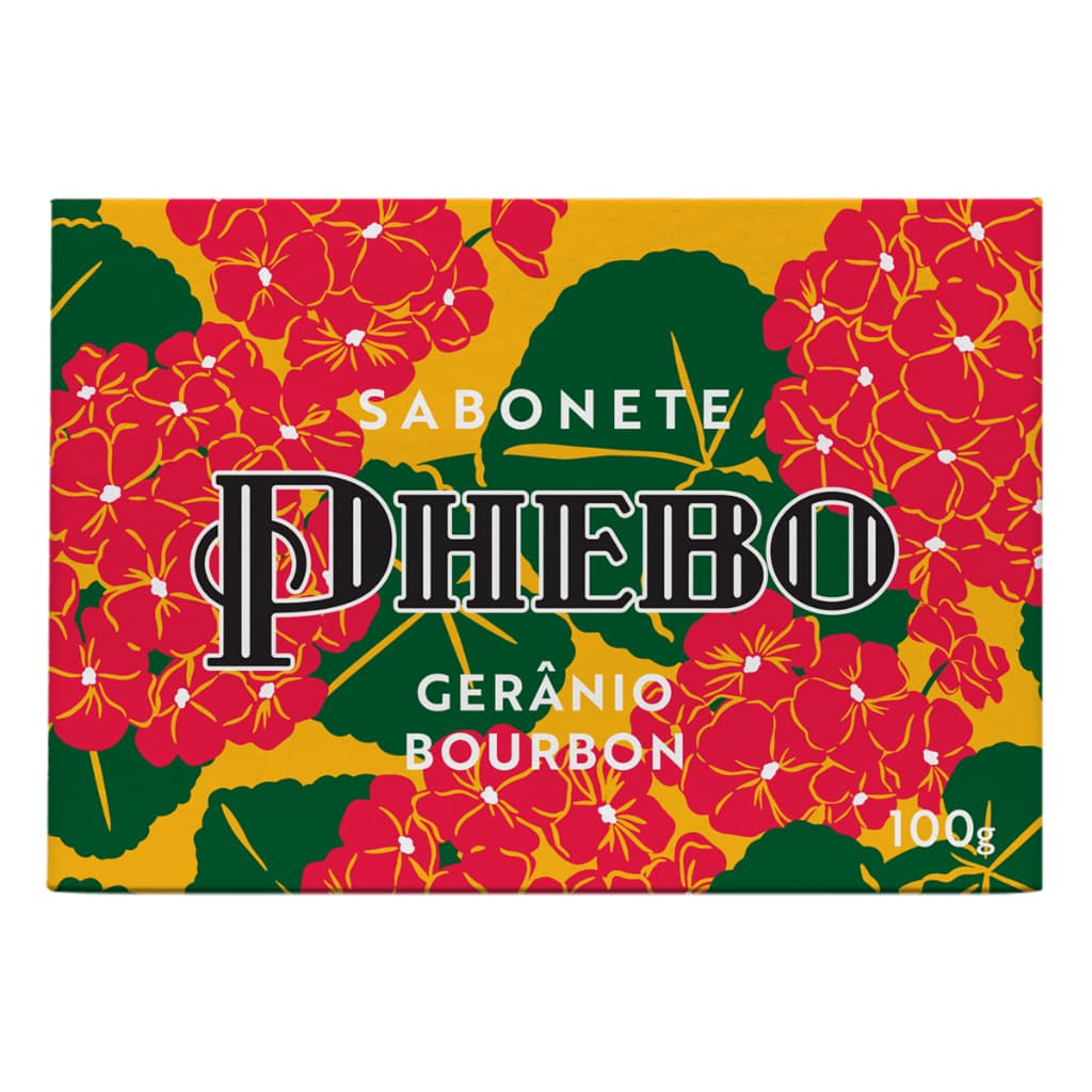 Sabonete Phebo Origens Gerânio Bourbon barra 100g