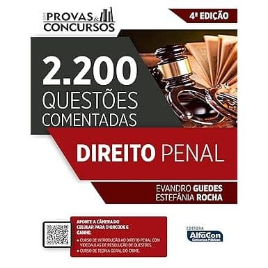 Livro Apostila Direito Penal Série Provas & Concursos - 2.200 Questões Comentadas