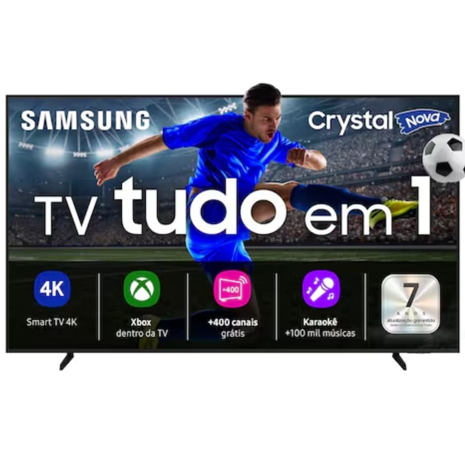Smart TV Samsung 65” 4K Crystal UHD 65U8600F HDR Tizen Xbox Gaming Bluetooth Wi-Fi Bivolt Original
