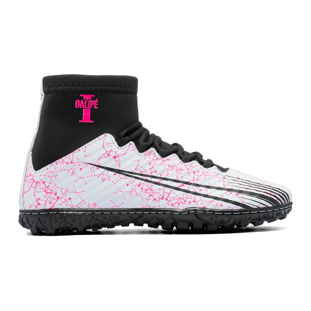 Chuteira Society Botinha Cano Alto Com Solado Costurado Super Leve e Confortável