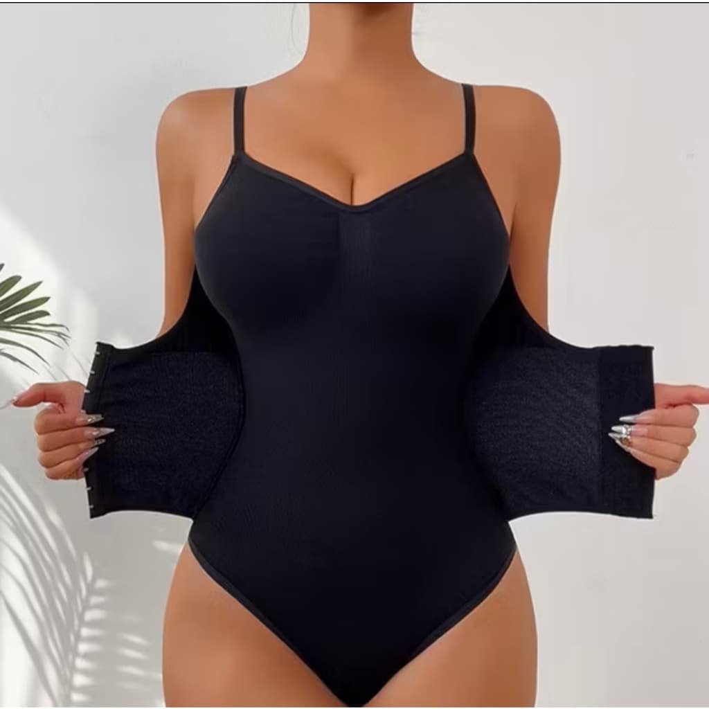 Formando a cintura de dupla camada de barriga retração da marca construindo virilha aberta, calças em forma de T, roupas