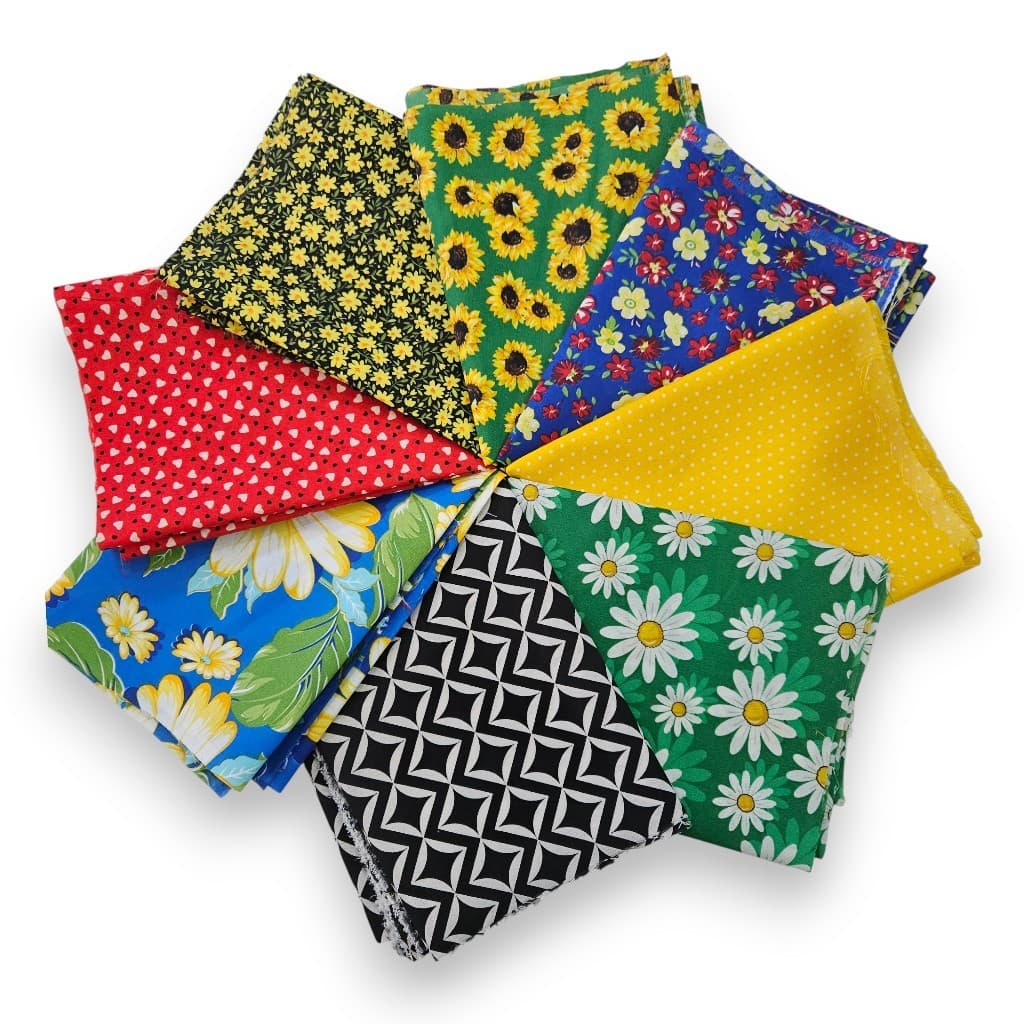 🌟 Kit Tricoline Estampado|100% Poliéster| Lindas estampas para Artesanato em geral-Envio Imediato 🎨