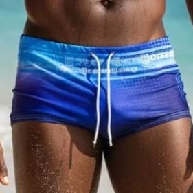 Sunga Masculina Com Forro Boxer Adulto Moda Praia Piscina Estampa Do Verão Envio Imediato