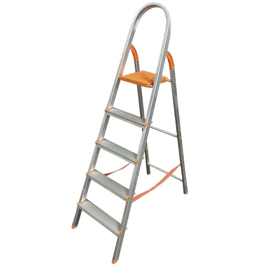 ESCADA DE ALUMÍNIO 5 DEGRAUS AGATA