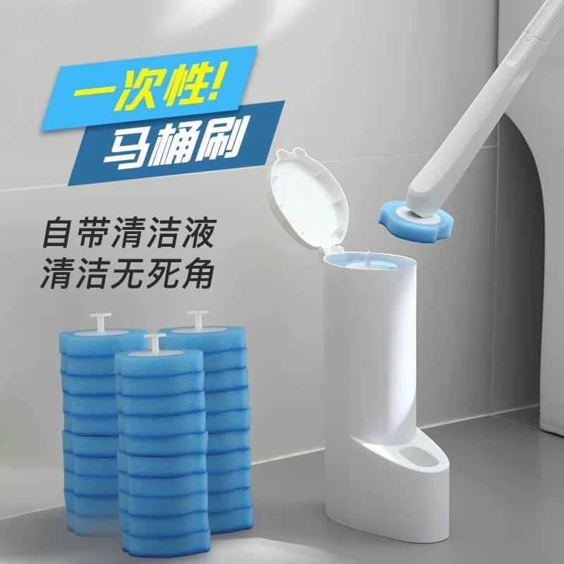 Escova descartável Para Vaso sanitário e Parede Banheiro