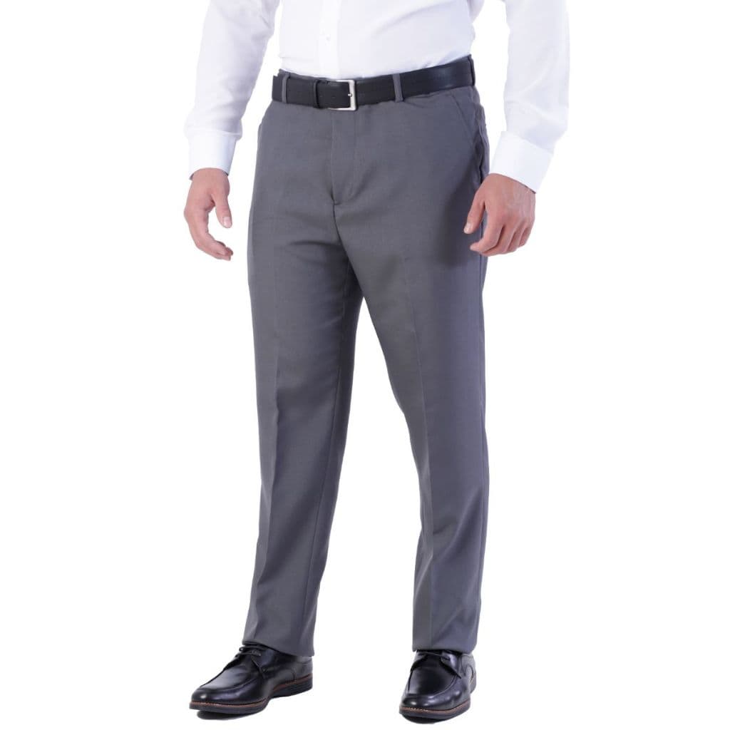 Calça Social Masculina Oxford Passa Facil Tradicional Extra Grande