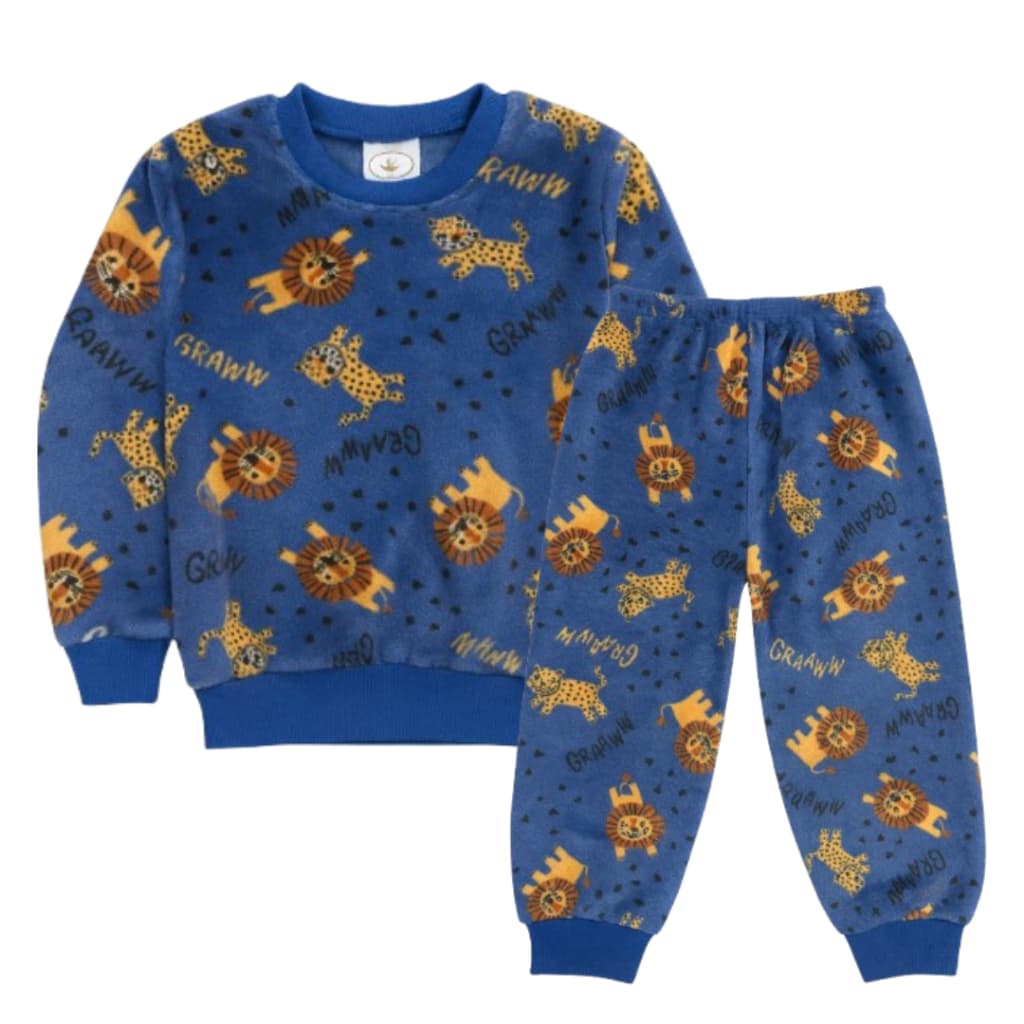 Conjunto Bebê Inverno Longo Fleece Roupas para bebê Menino ou Menina Roupa de Frio