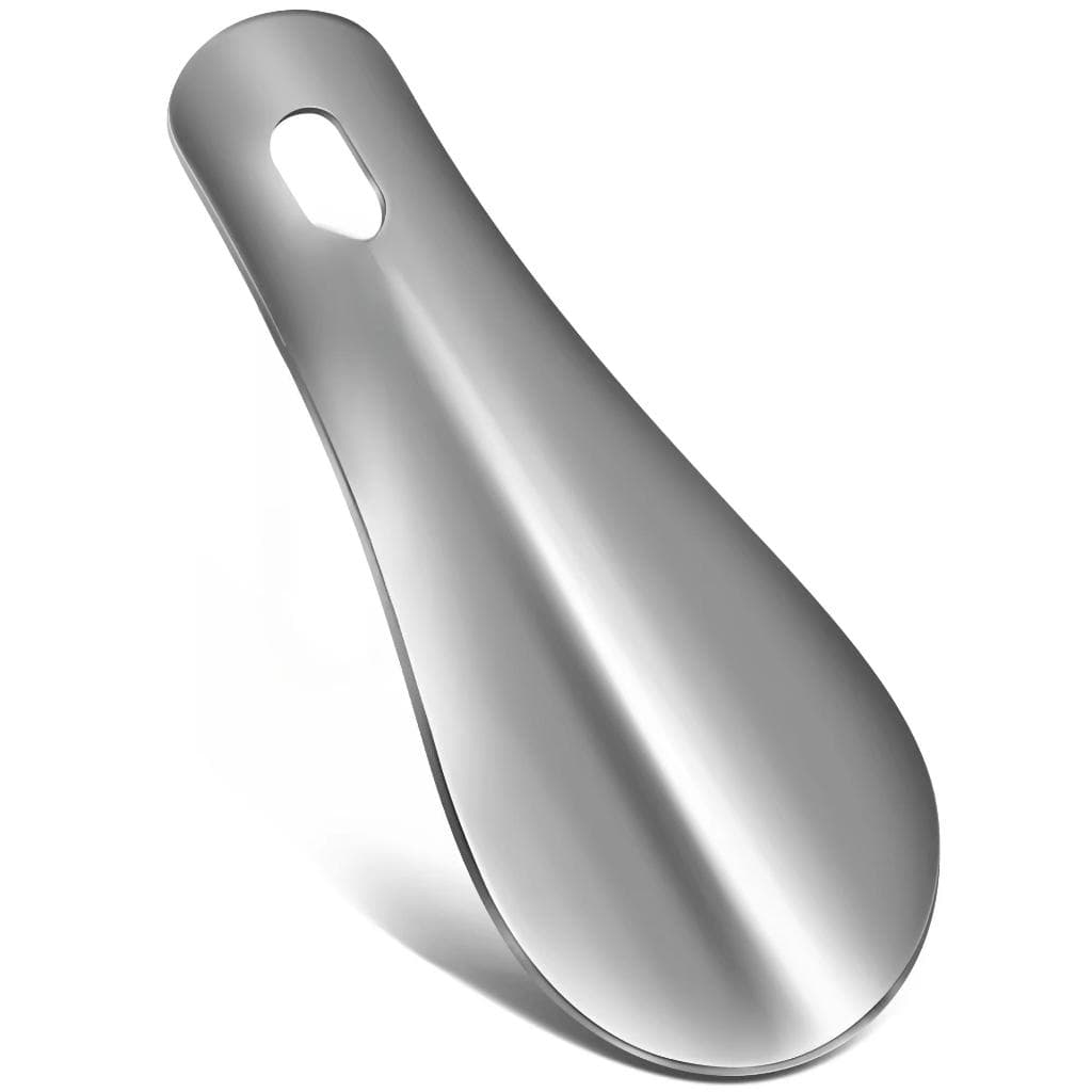 Calçadeira Sapato Aço Inox 10cm Tênis Universal Ergonômica
