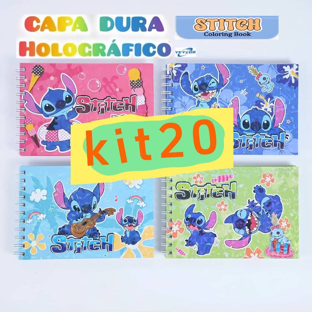 KIT 5/10/15/20 Livro de Colorir 50 Folhas Caderno de Desenho Pintura Coloring Book cenários fascinantes