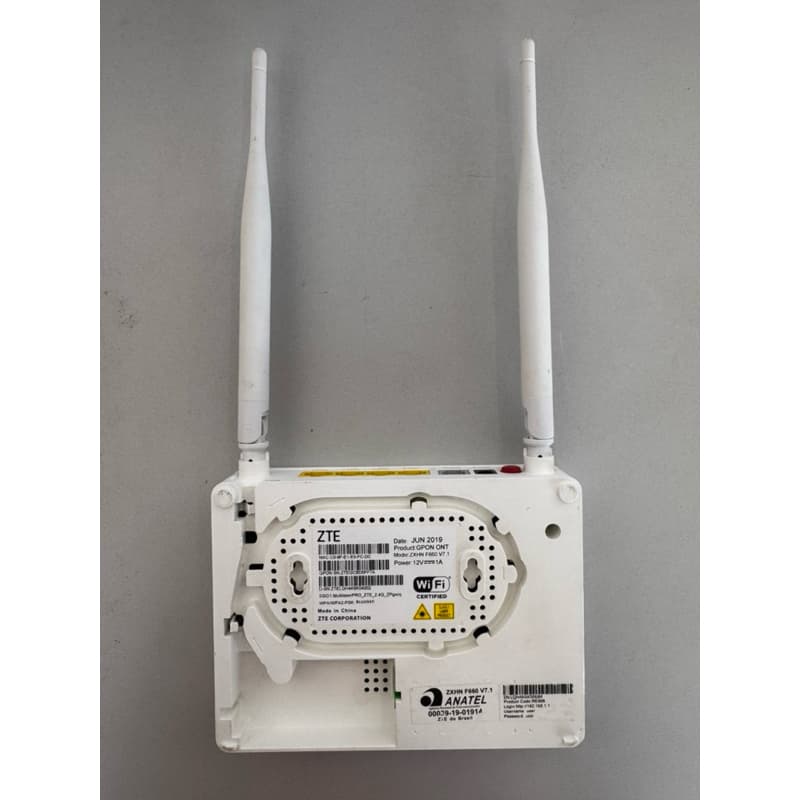 ZTE GPON ONT ZXHN F660 V7.1 (kit com 5 unidades)