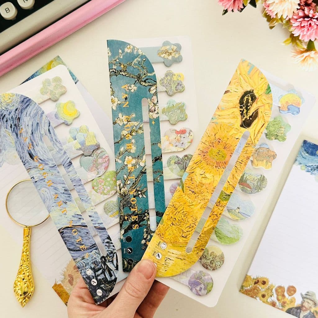 Bloquinho Marcador + Stickers Van Gogh - 1und Sortida