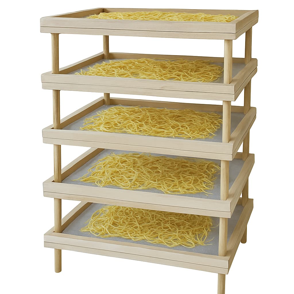 Secador/tela P/ Massas Macarrão E Alimentos Empilhável