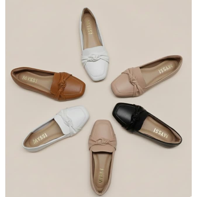 Sapatilha Mocassim Feminina Nó Elegante