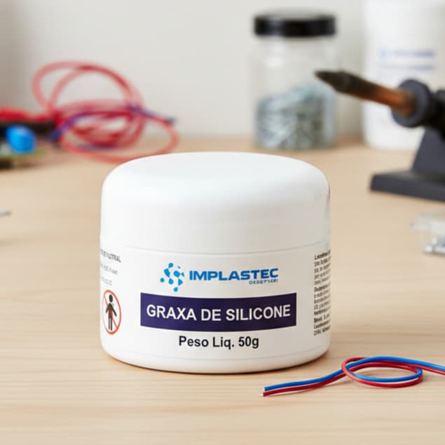 Graxa de Silicone Dielétrica Pote 50g Implastec