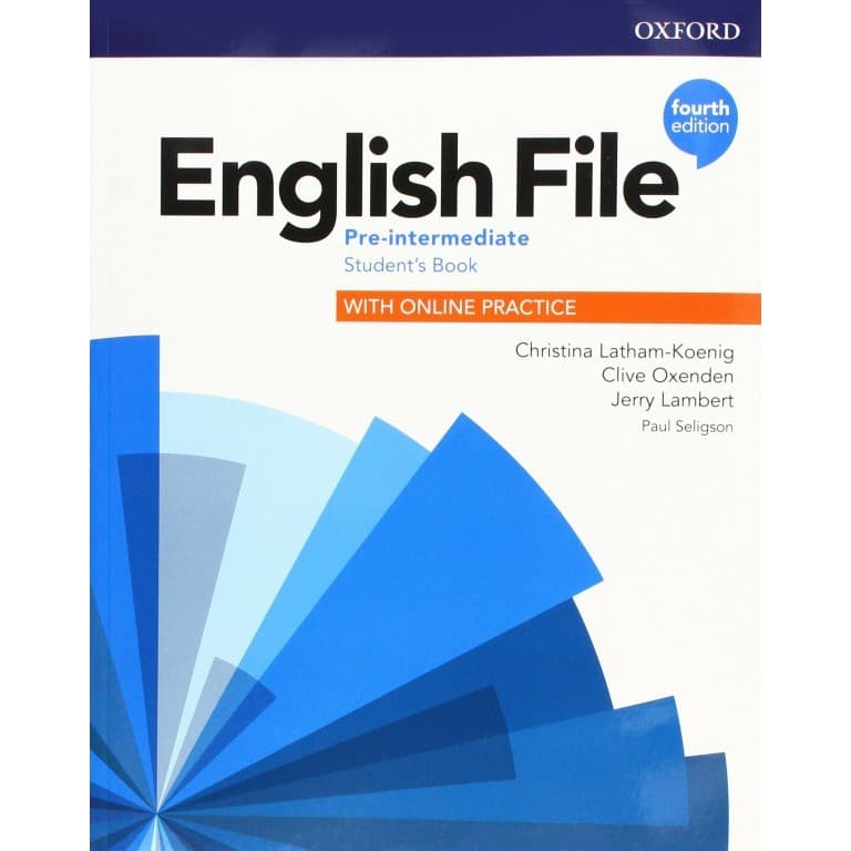 Curso Oxford English File Pre-Intermediate student book e workbook Fourth edition British English