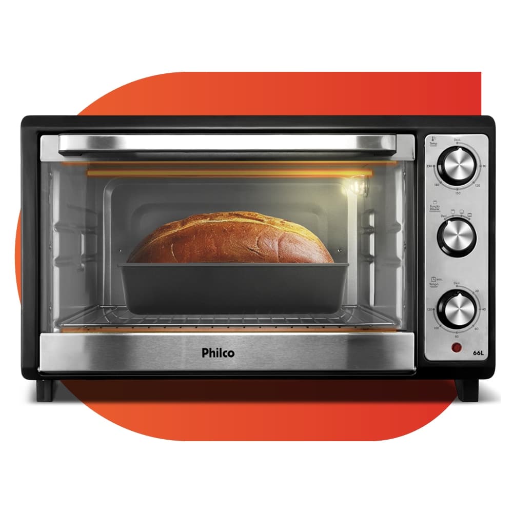 Forno Elétrico Philco 66 Litros PFEBM 127V 1800W