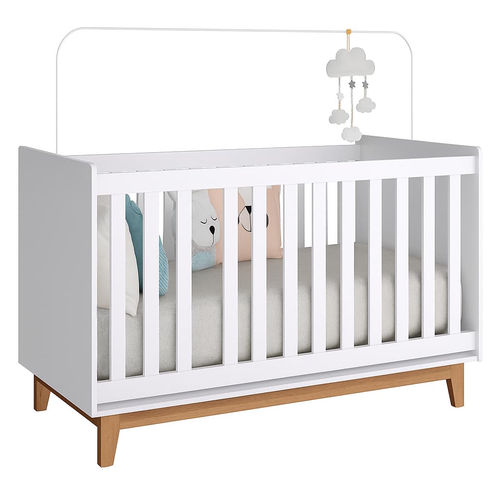 Varão de Berço Para Mosquiteiro Suporte Haste Padrão Berço Americano Mini Berço Tamanho Ajustável Promoção Relâmpago