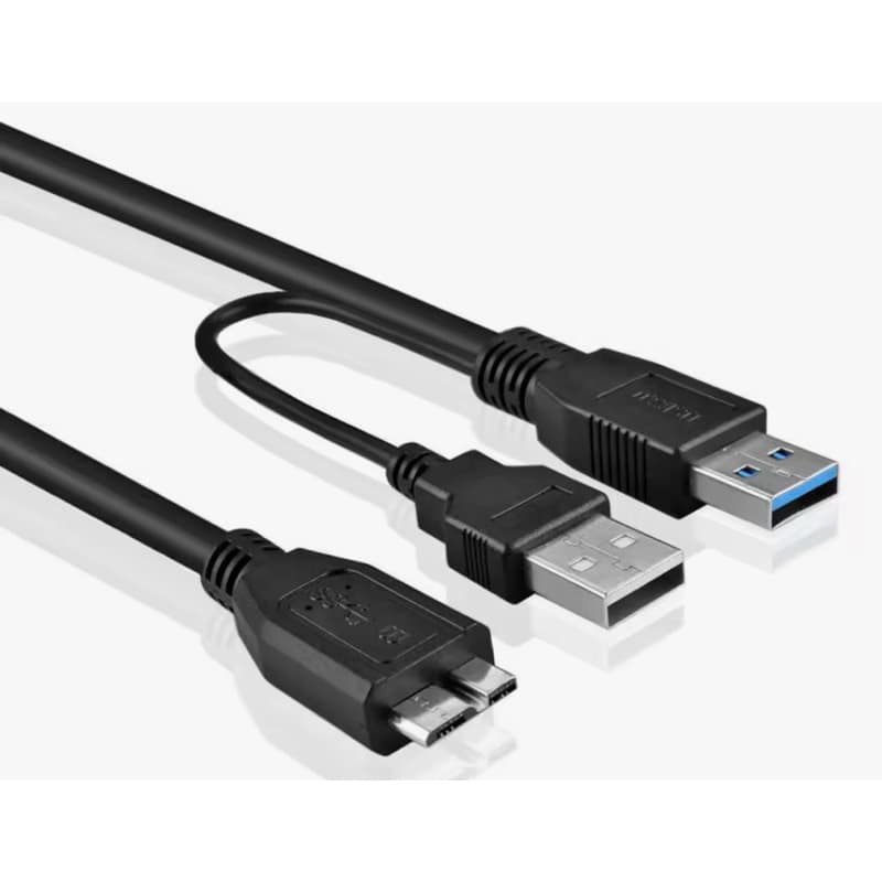 Cabo y USB 3.0 para hd micro b