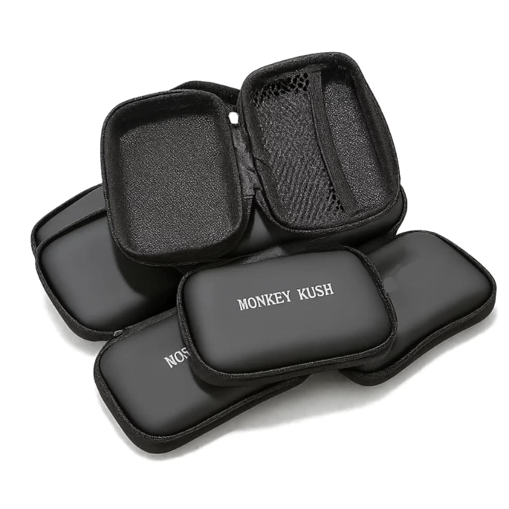 Kit 10 Case Bolsa Organizadora Portátil Viagem Para Guardar Acessórios Eletrônicos Fones SSD HD e Baterias