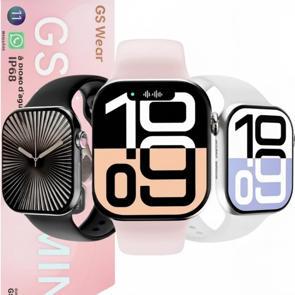 Relógio Smartwatch Gs11 Mini Series A Prova D'Água Super Amoled Original Envio Imediato Black Friday