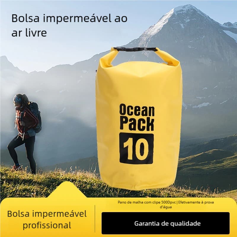 Saco À Prova D'água Waterproof para Caiaque - 2L a 20L Disponíveis, Protege Celular e Documentos, Leve!