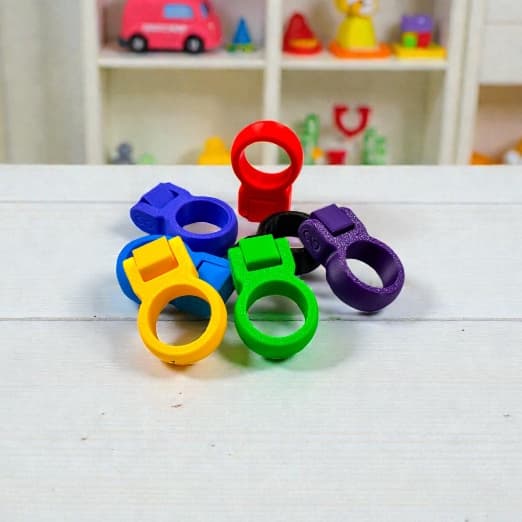 Anel Sensorial Anti Estresse – Ideal para TDAH, Ansiedade e Autoregulação