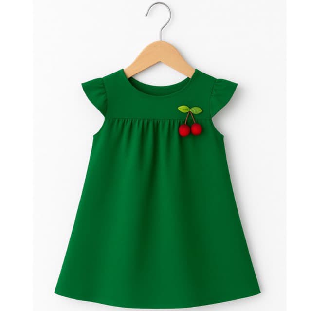 Vestido Infantil Menina Vestido Liso Vermelho Vestido Amarelo Princesa Vestido Menina 1 ano Vestido Verde Copa Festa