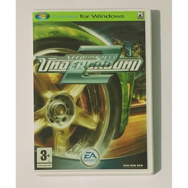 Need For Speed Uderground 2 PC (midia física)