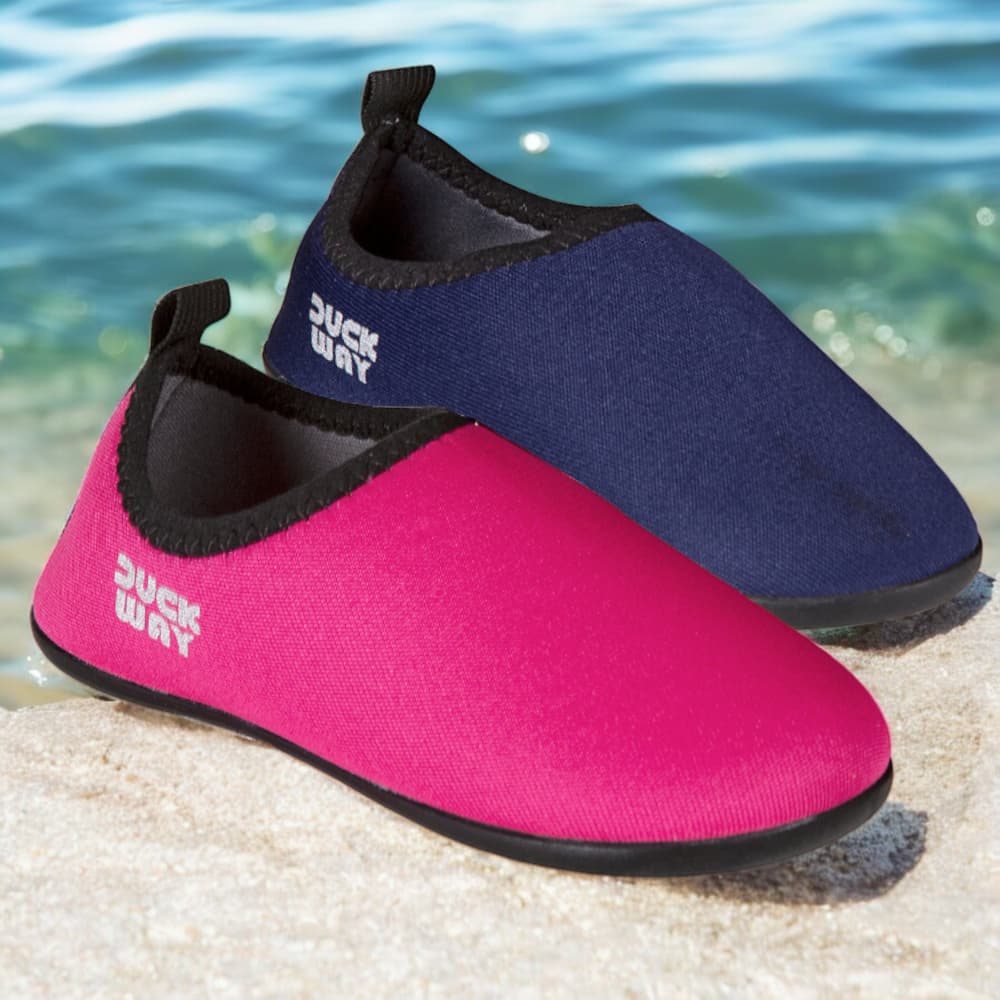 Sapatilha Aquática Infantil 17-32 Antiderrapante Neoprene Calce Fácil Natação Praia Piscina Parque