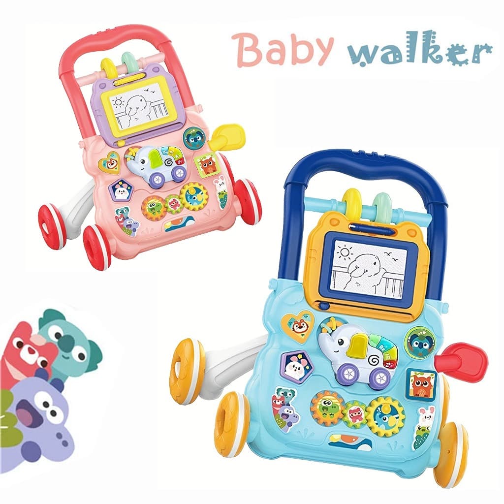 Andador Didático Infantil Com Funções Musicais e Quadro Mágico - Desenvolvimento Infantil P20