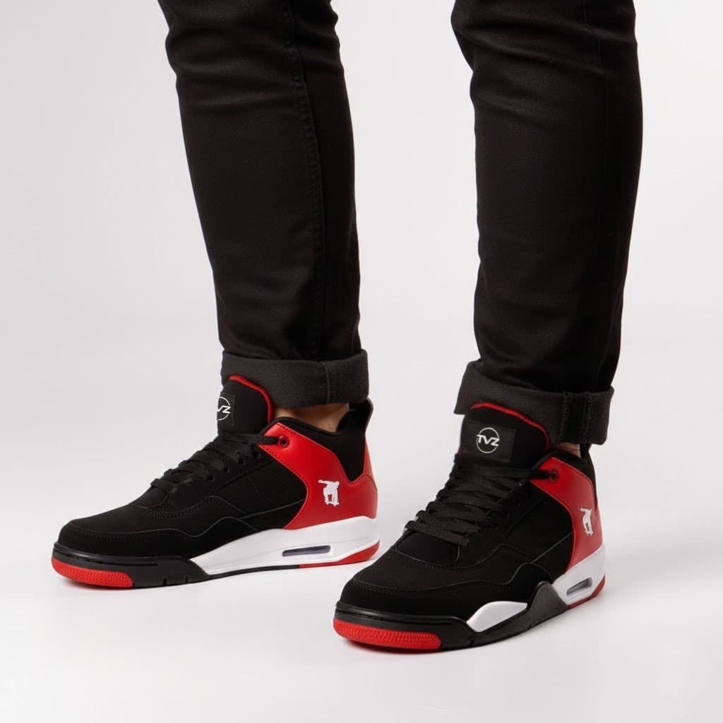 Tenis botinha para treino academia basquete conforto