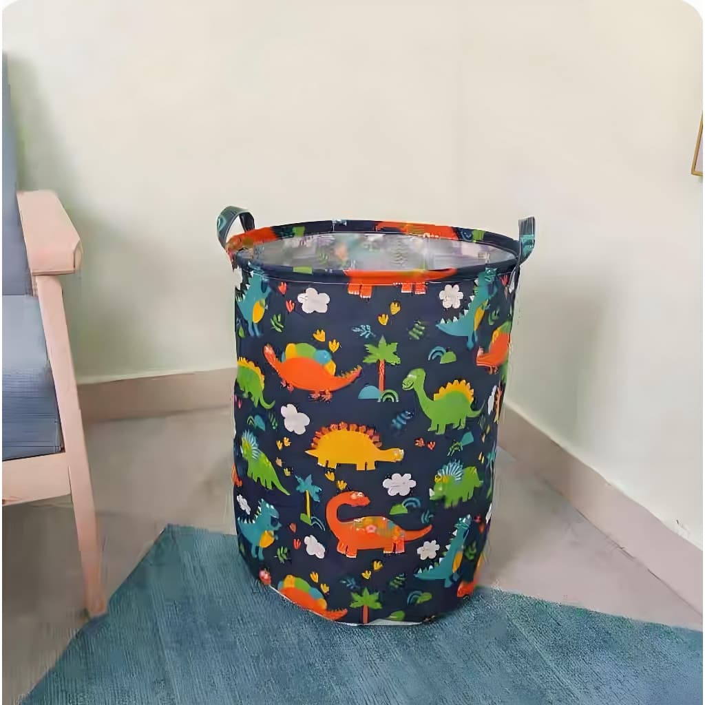 CESTO ORGANIZADOR MULTIUSO DOBRAVEL PROVA D'ÁGUA P/ ROUPA SUJA BRINQUEDOS （ Padrão opcional）