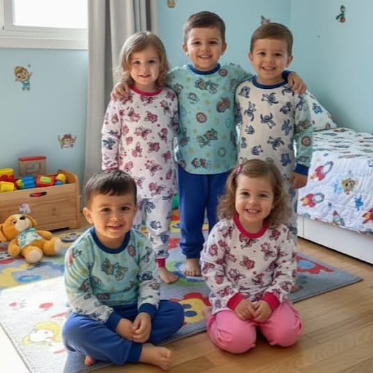 Pijama infantil longo