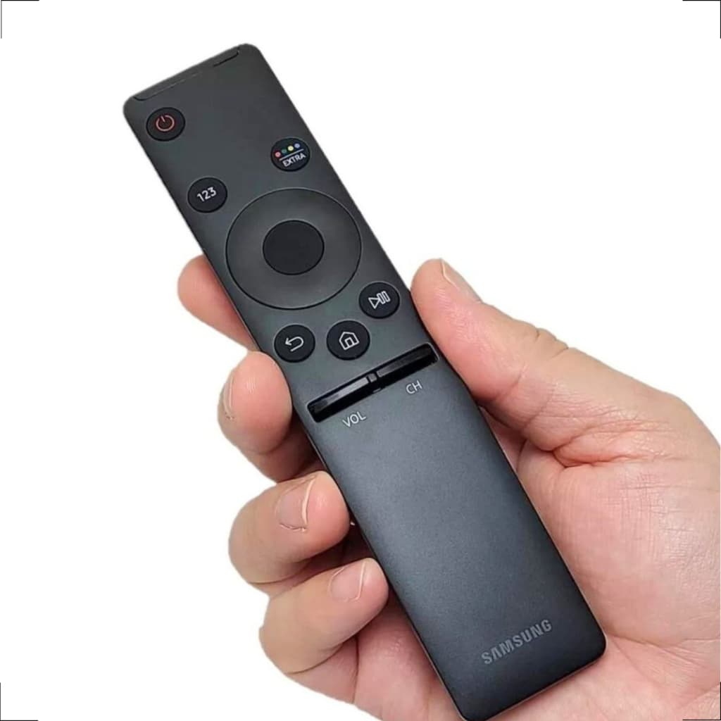 Controle Original Samsung Smart Tv 4k Sem Comando De Voz para os modelos das linhas MU, NU e KU