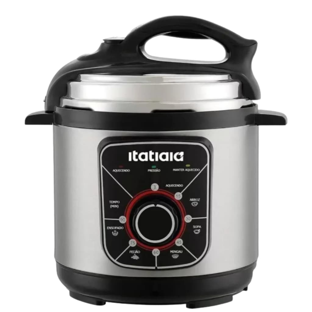 Panela de Pressão Essencial 3L Inox 127V 700W – Cozimento Rápido e Prático PPESS1001