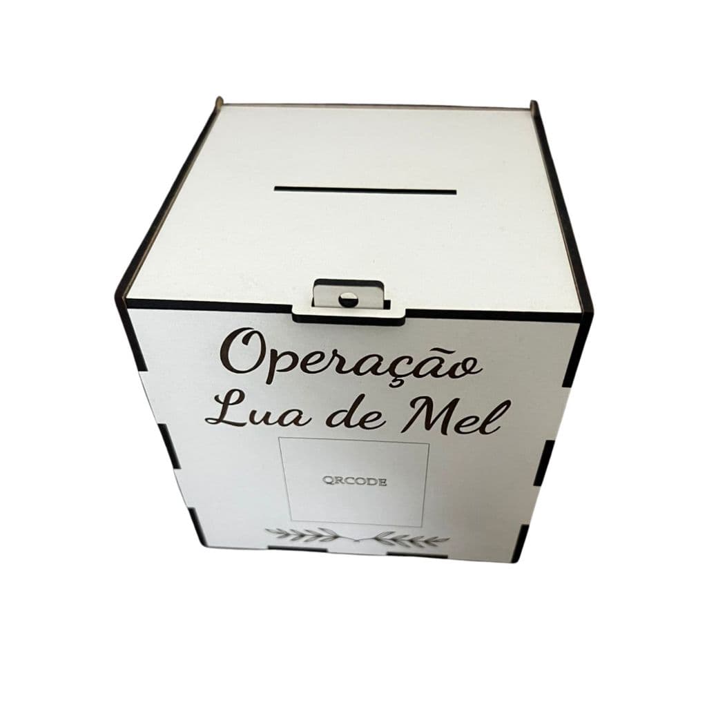 Caixa Urna Pix Gravata Sapatinho Lua De Mel Festas Casamento