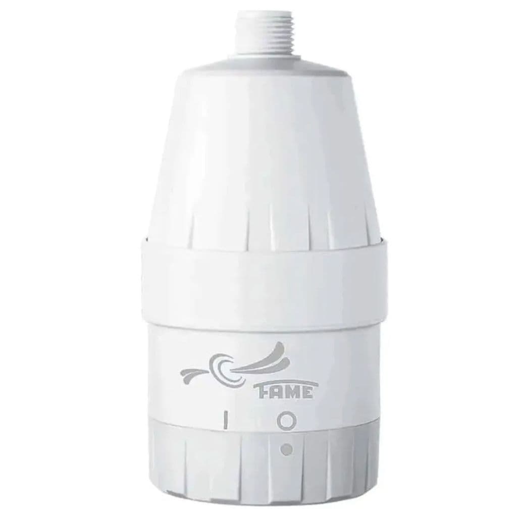 Aquecedor Elétrico De Água FAME 220V 5400W Para Torneira de Pia e Lavatório Branco