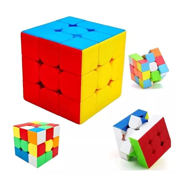 Cubo Mágico Profissional Anti-stress 3x3x3 Moyu Interativo Profissional Speed Gold Edition