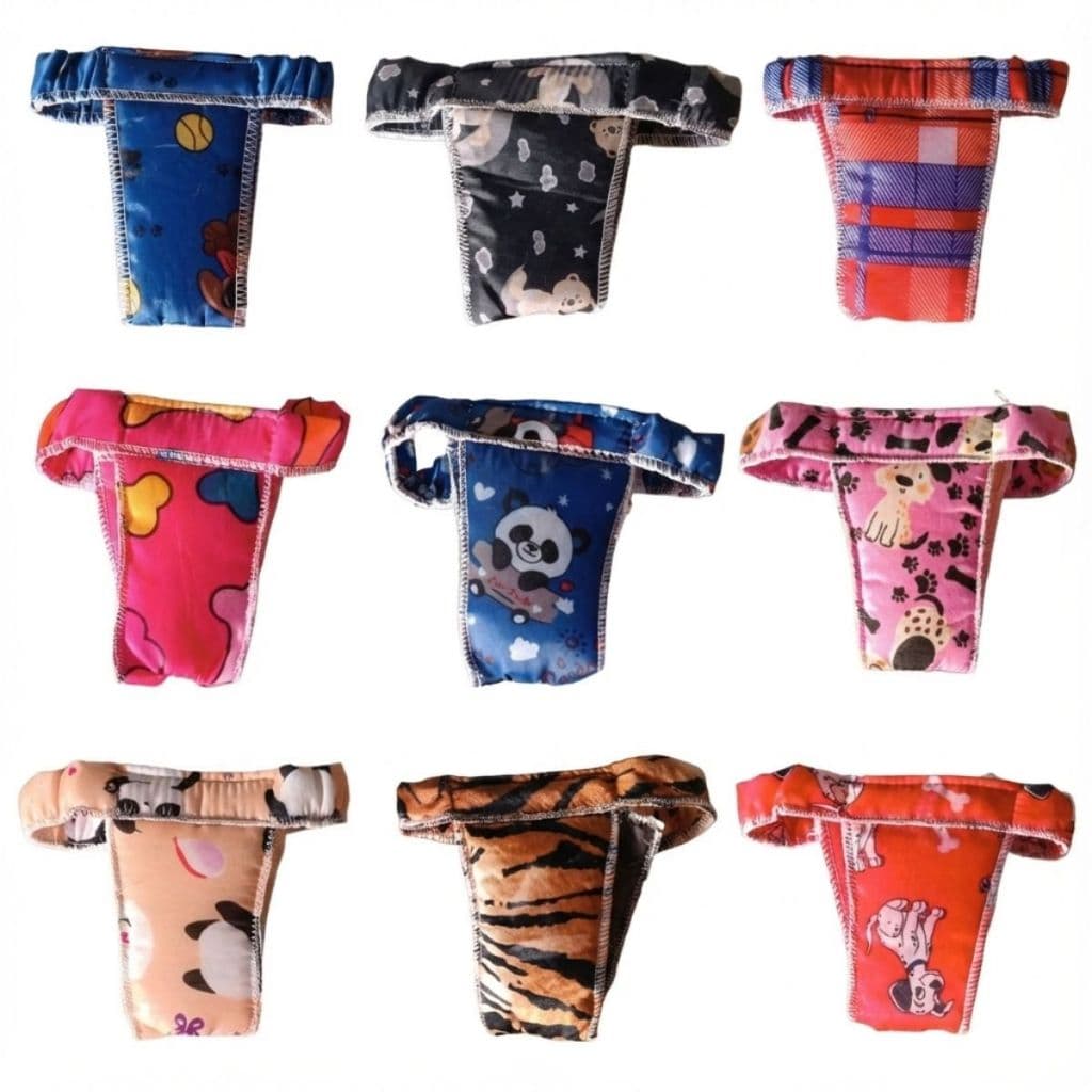 Calcinha Higiênica para Cães Micro e Pequeno porte Tamanho 01 – Confortável Unidade