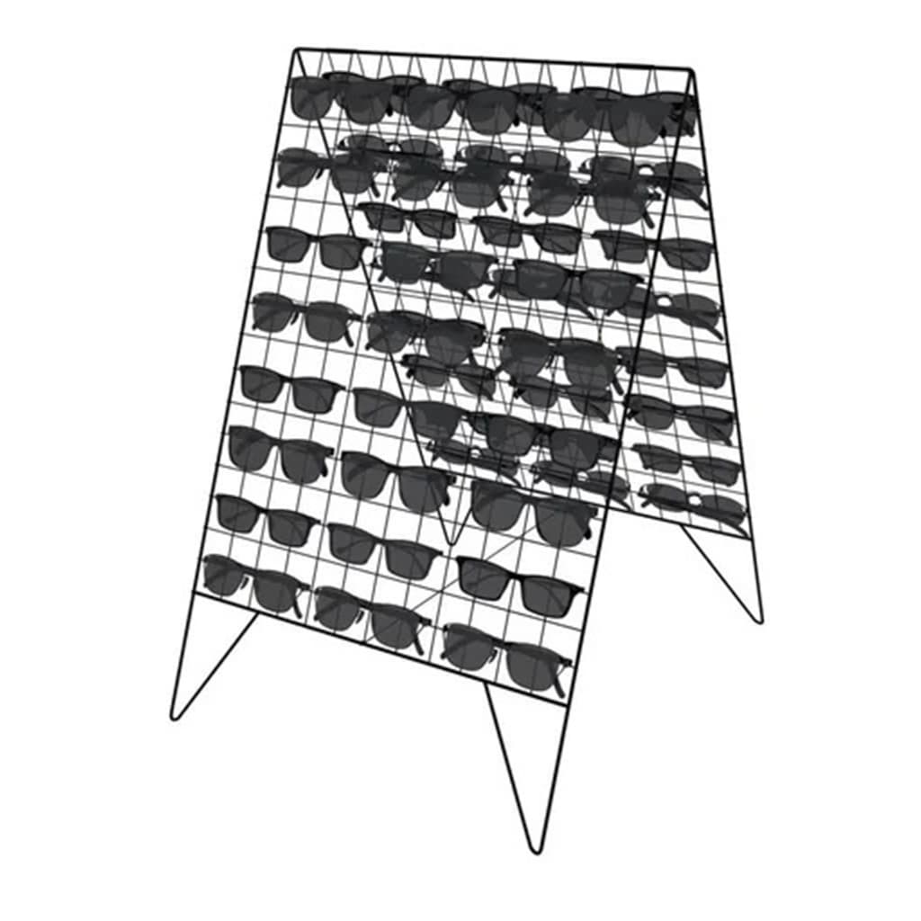 Expositor Cavalete Biombo Telado 100cm X 60cm - Preto